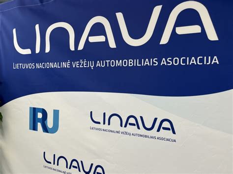 Lietuvos nacionalinės vežėjų automobiliais asociacijos LINAVA logotipas