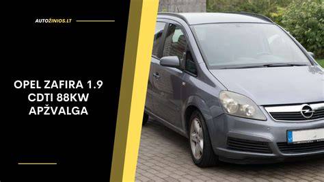 Dažniausiai pasitaikantys Opel Zafira klaidų kodai