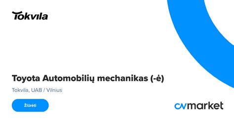 Tematinė nuotrauka: mechanikas, keičiantis tepalus Toyota automobiliui