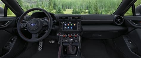 „Subaru BRZ“ interjero nuotrauka