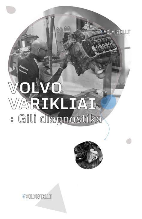 Volvo automobilių diagnostika ir remontas