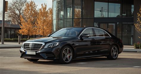 Prabangus Mercedes-Benz S klasės automobilis