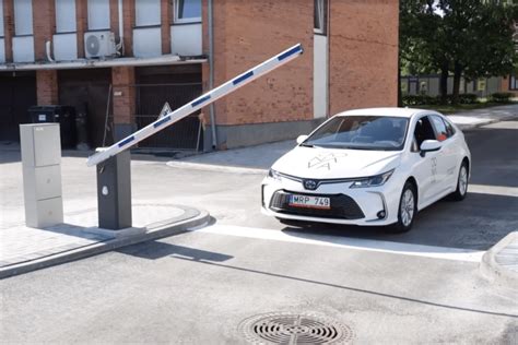 Stovėjimo aikštelės su automobiliais schema, rodanti laisvas ir užimtas vietas.