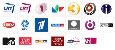 Infografika: Populiariausi TV kanalai Lietuvoje
