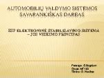 Schema: „Toyota Safety Sense“ sistemos veikimo principas ir jos komponentai