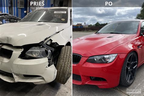 automobilio perdažymas ir kėbulo remontas