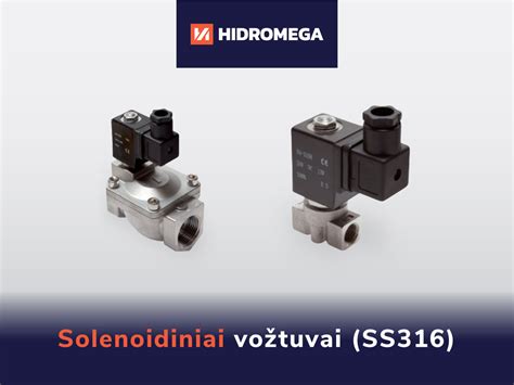 Solenoidiniai vožtuvai kuro sistemoje