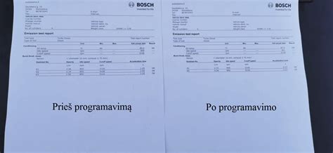 EGR vožtuvo programavimas