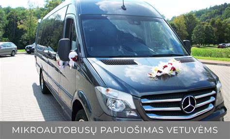 parkas mikroautobusų vestuvėms