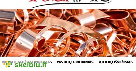 Metalo laužo rūšiavimas ir apdorojimas